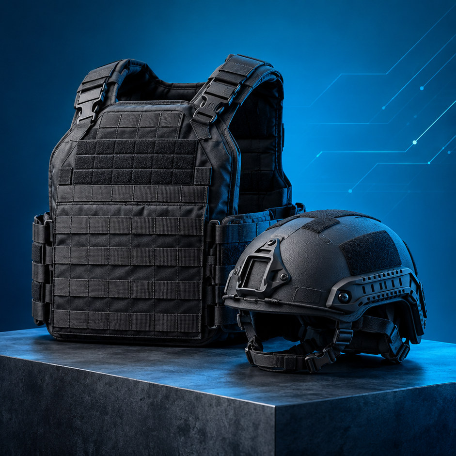 Body armor vest and tactical protective equipment
